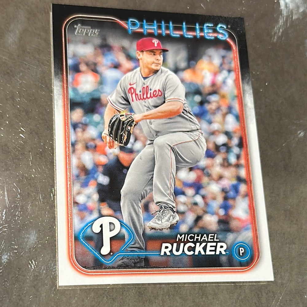 Topps Phillies Baseball Card